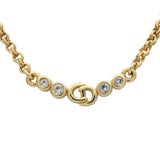 Christian Dior CD Logo Necklace