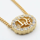 Christian Dior CD Logo Necklace