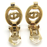 Christian Dior CD Logo Earrings