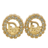 Christian Dior CD Logo Earrings