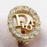 Christian Dior CD Logo Earrings