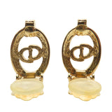 Christian Dior CD Logo Earrings
