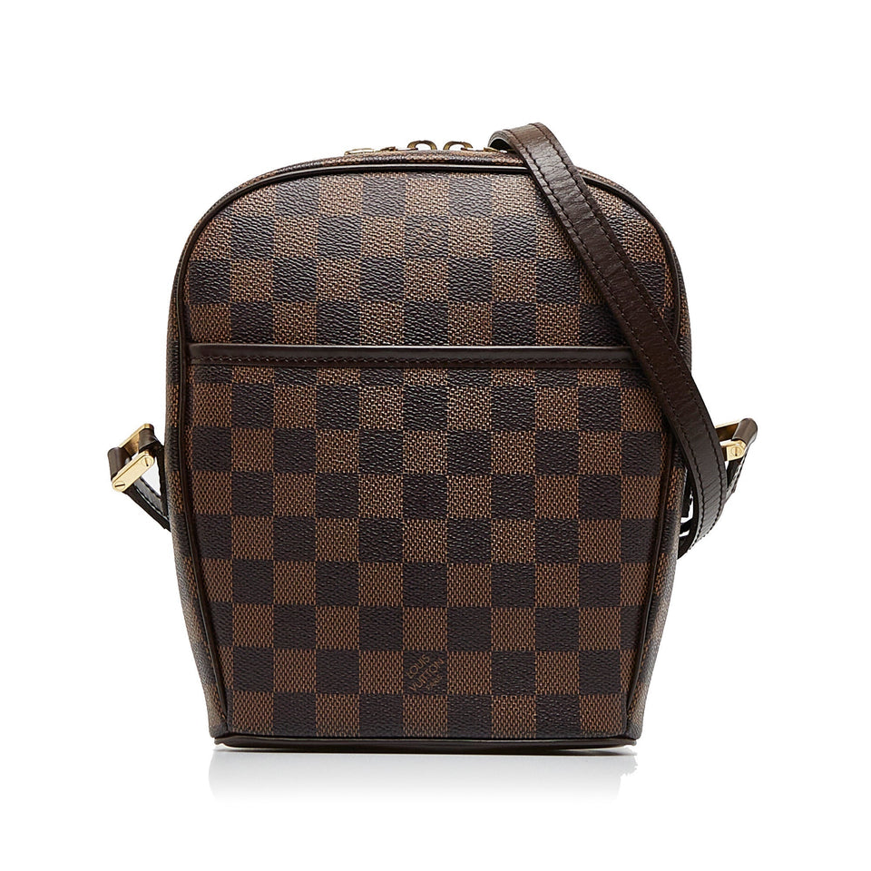 Louis Vuitton Damier Ebene Ipanema PM Crossbody Bag