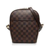 Louis Vuitton Damier Ebene Ipanema PM Crossbody Bag