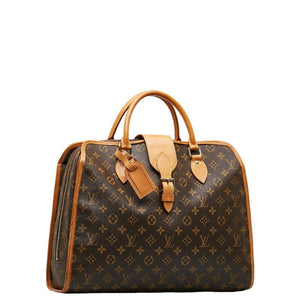 Louis Vuitton Monogram Handbag PVC/Leather Brown