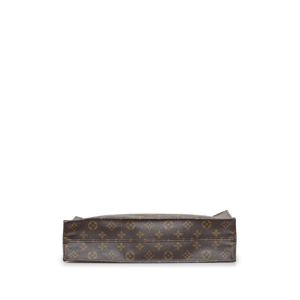 Louis Vuitton Monogram Sac Plat Tote Bag