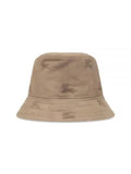 Luxury Burberry EKD Technical Cotton Beanie Beige