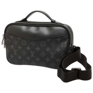 Louis Vuitton Monogram Eclipse Body Bag Bum Bag Black