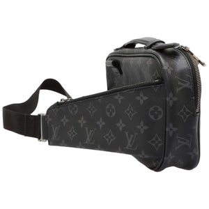 Louis Vuitton Monogram Eclipse Body Bag Bum Bag Black