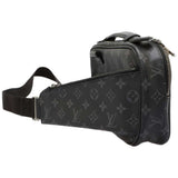 Louis Vuitton Monogram Eclipse Body Bag Bum Bag Black
