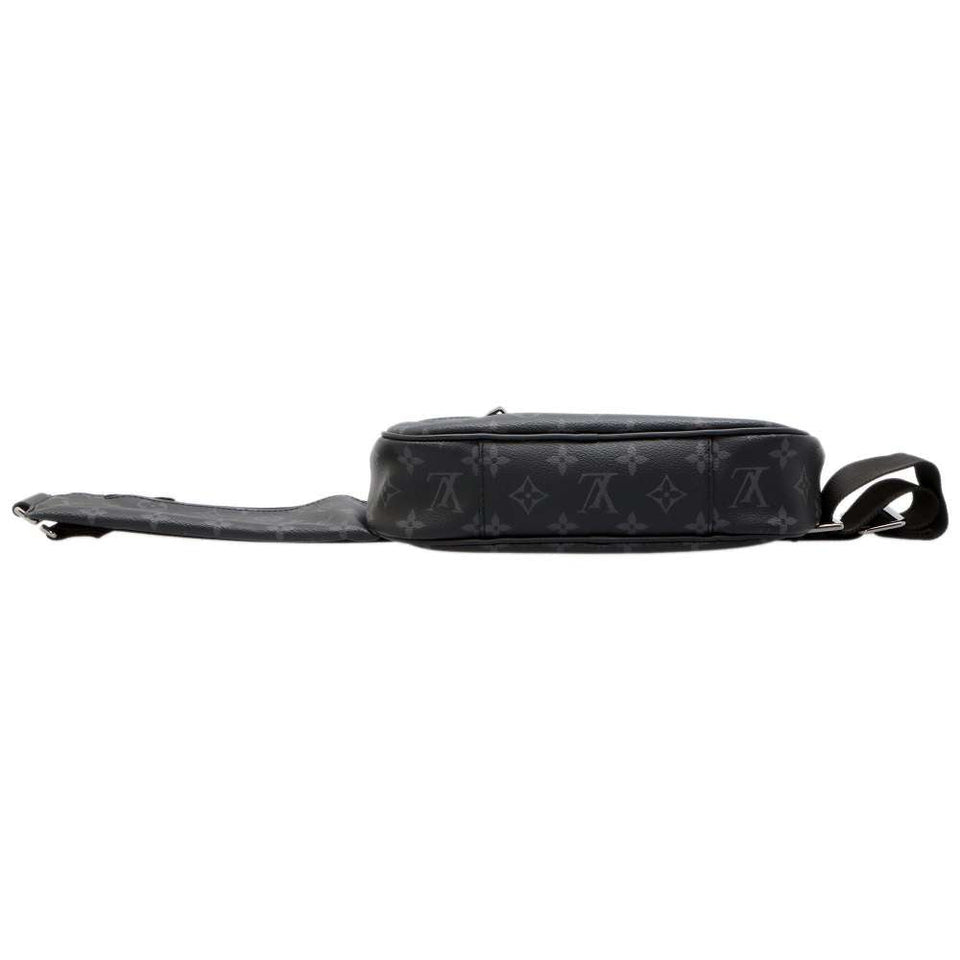 Louis Vuitton Monogram Eclipse Body Bag Bum Bag Black