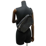 Louis Vuitton Monogram Eclipse Body Bag Bum Bag Black