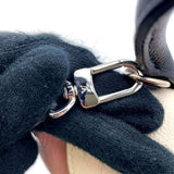 Louis Vuitton Lock Me Mini Leather Silver Hardware Backpack