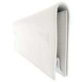 Hermes Birkin Shadow Clutch Bag New White Swift Leather