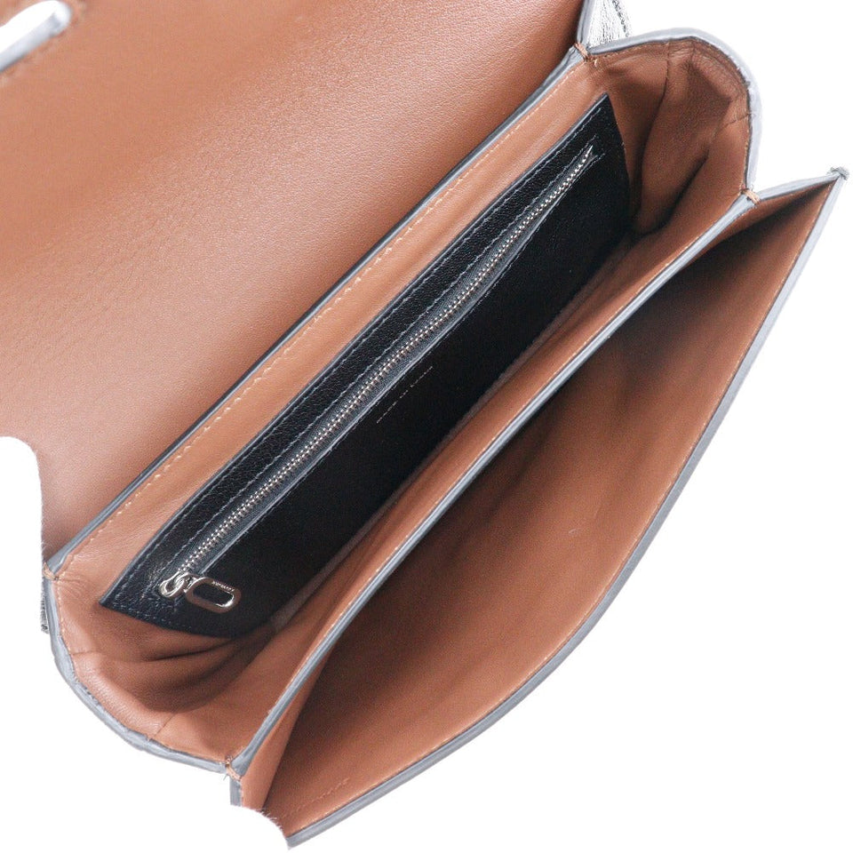 Burberry Brown Leather Shoulder Bag ( )