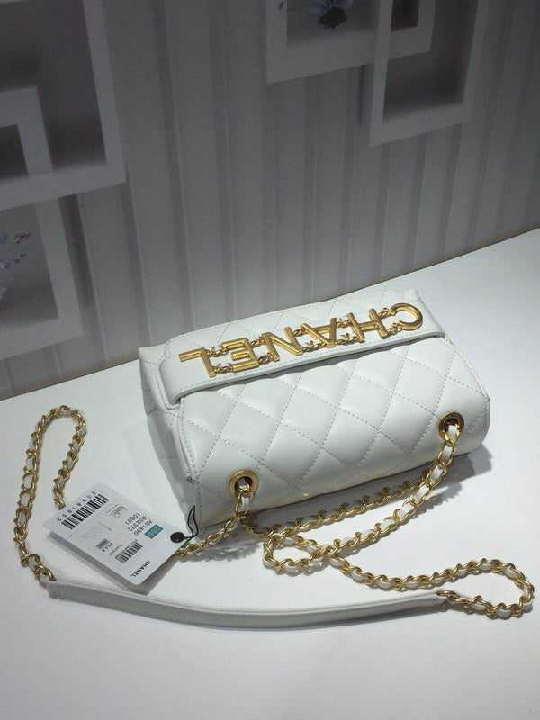 Luxury Premium Chanel White Quilted Chain Bag – Bags Junction