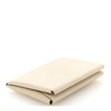 Hermes Epsom Calvi Duo Card Case Craie