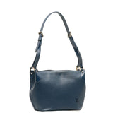 Louis Vuitton Epi Shoulder Bag Leather Blue