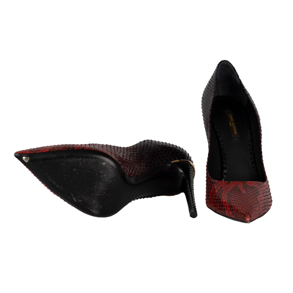 Women's Louis Vuitton Snakeskin Eyeline Pumps