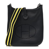 Hermes Epsom Amazone Evelyne TPM Bleu Indigo Lime