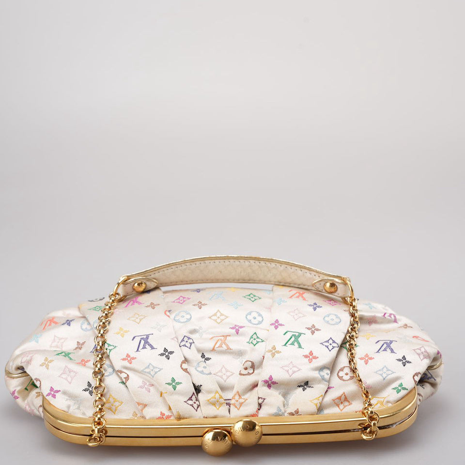 Louis Vuitton x Takashi Murakami Monogram Multicolore Aumoniere Evening Bag