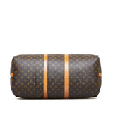 Louis Vuitton Monogram Keepall Bandouliere 55 Travel Bag