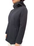 Prada Black Hooded Zip Jacket - 42 / US 6