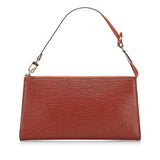 Louis Vuitton Epi Pochette Accessoires Brown Clutch