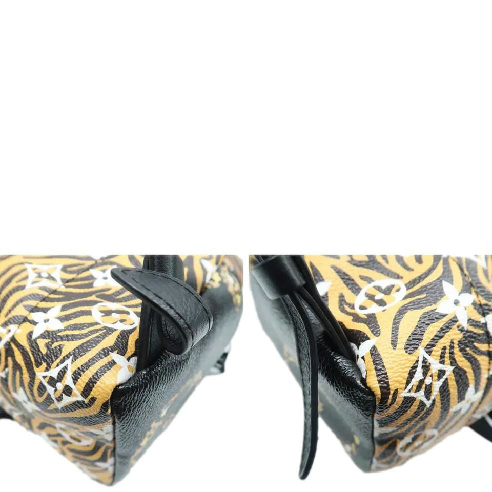 Louis Vuitton Palm Springs Jungle PM Monogram Giant Backpack Black