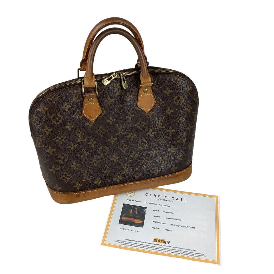 Handbag Luxury Designer By Louis Vuitton Size: Medium