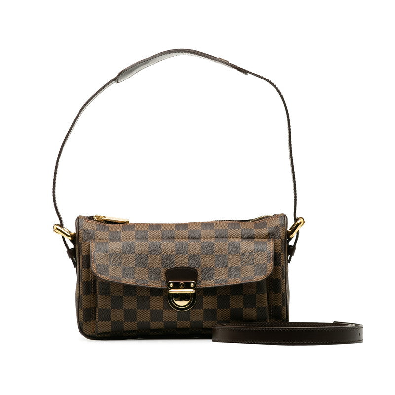 Louis Vuitton Damier Ravello GM Shoulder Bag PVC Leather Brown