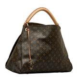 Louis Vuitton Monogram Artsy MM Bag Brown PVC Leather Louis Vuitton