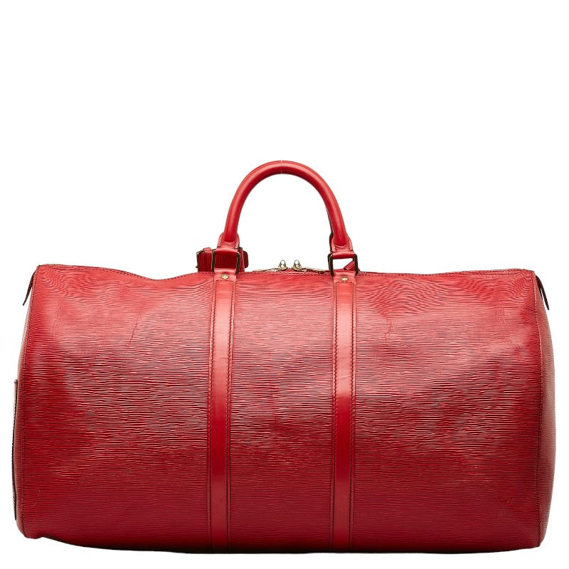 Louis Vuitton Louis Vuitton Boston Bag Leather Castilian Red