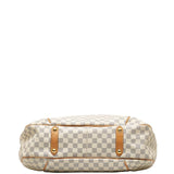 Louis Vuitton Louis Vuitton Damière Azur Handbag PVC/Laser White