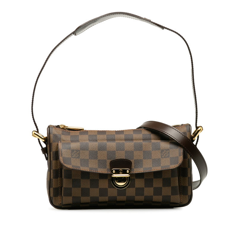 Louis Vuitton Damier Ravello GM Shoulder Bag PVC Leather Brown