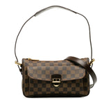 Louis Vuitton Damier Ravello GM Shoulder Bag PVC Leather Brown