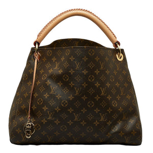 Louis Vuitton Monogram Artsy MM Bag Brown PVC Leather Louis Vuitton