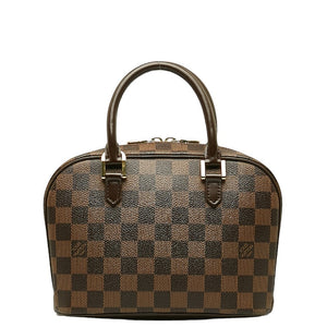 Louis Vuitton Louis Vuitton Damière Handbag PVC/Leather Evan Brown Ladies