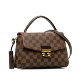 Louis Vuitton Louis Vuitton Damière Handbag PVC/Leather Brown