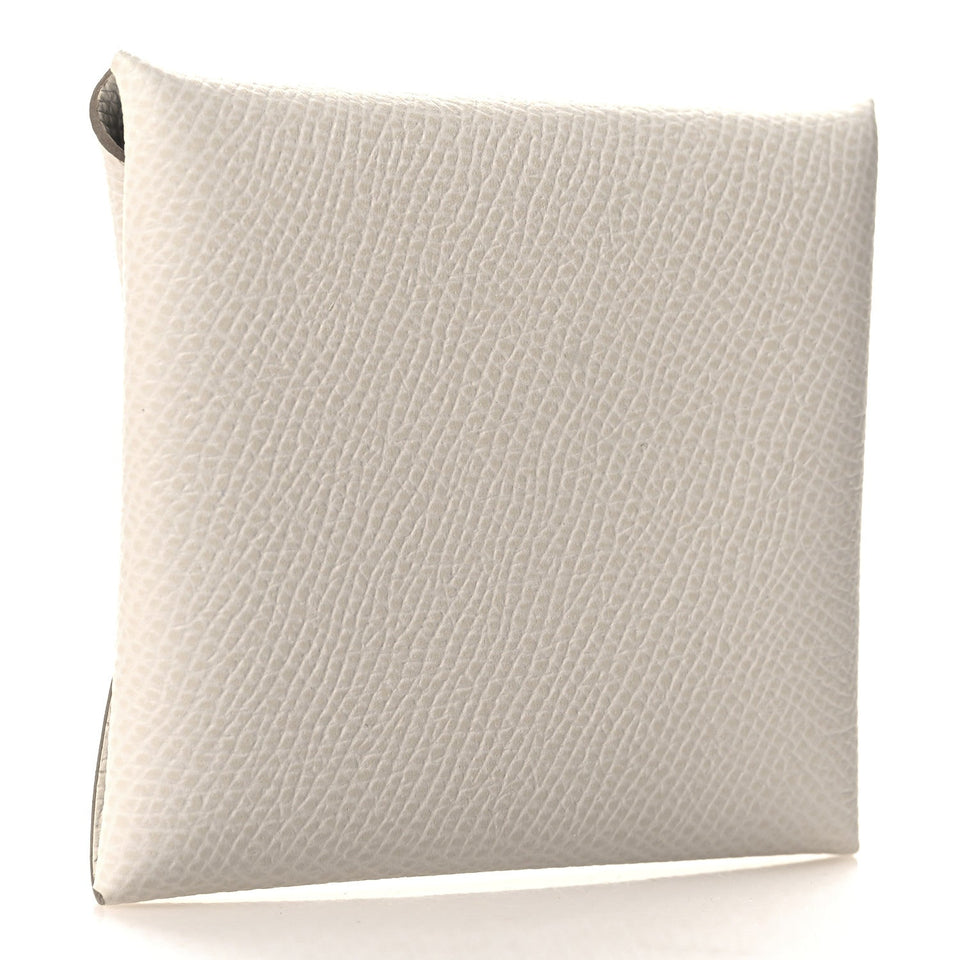 Hermes Epsom Bastia Coin Purse Mushroom