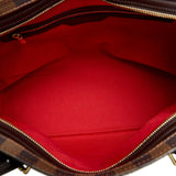 Louis Vuitton Damier Ebene Chelsea Tote Bag Shoulder Bag Brown