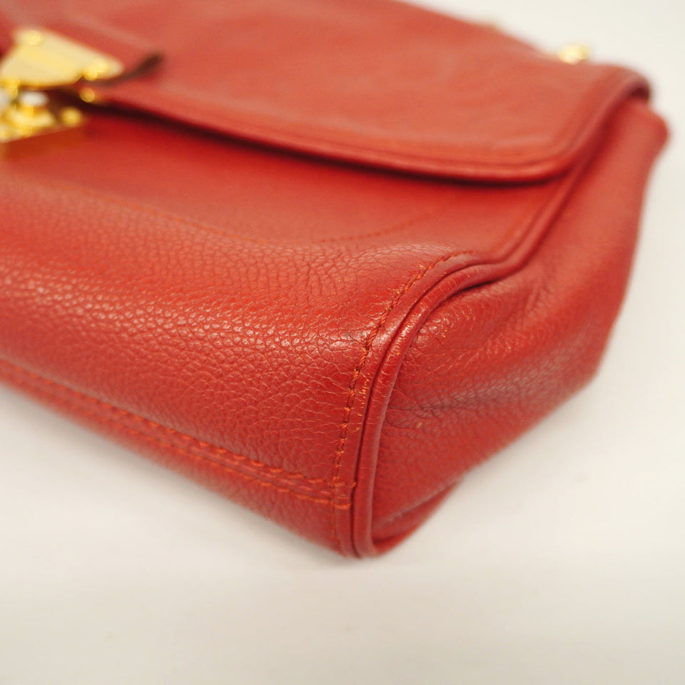 Louis Vuitton Shoulder Bag Monogram Empreinte Saint Germain PM Red