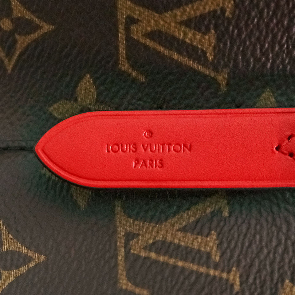 Louis Vuitton NeoNoe Shoulder Bag Monogram Brown Red