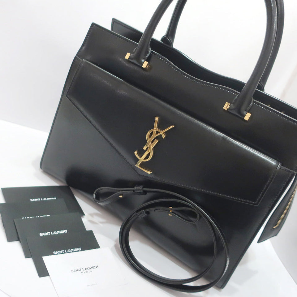 Yves Saint Laurent- 2 Way Hand Bag Shoulder Bag