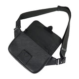 Louis Vuitton S Lock Sling Bag Monogram Waist Bag Taurillon Leather Noir