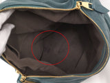 Louis Vuitton Shoulder Bag Selene MM Mahina Lagon Green