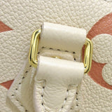 Louis Vuitton Speedy Bandouliere 20 Handbag Creme Rose