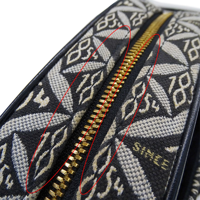 Louis Vuitton Monogram Jacquard Deauville Since 1854 Shoulder Bag Black