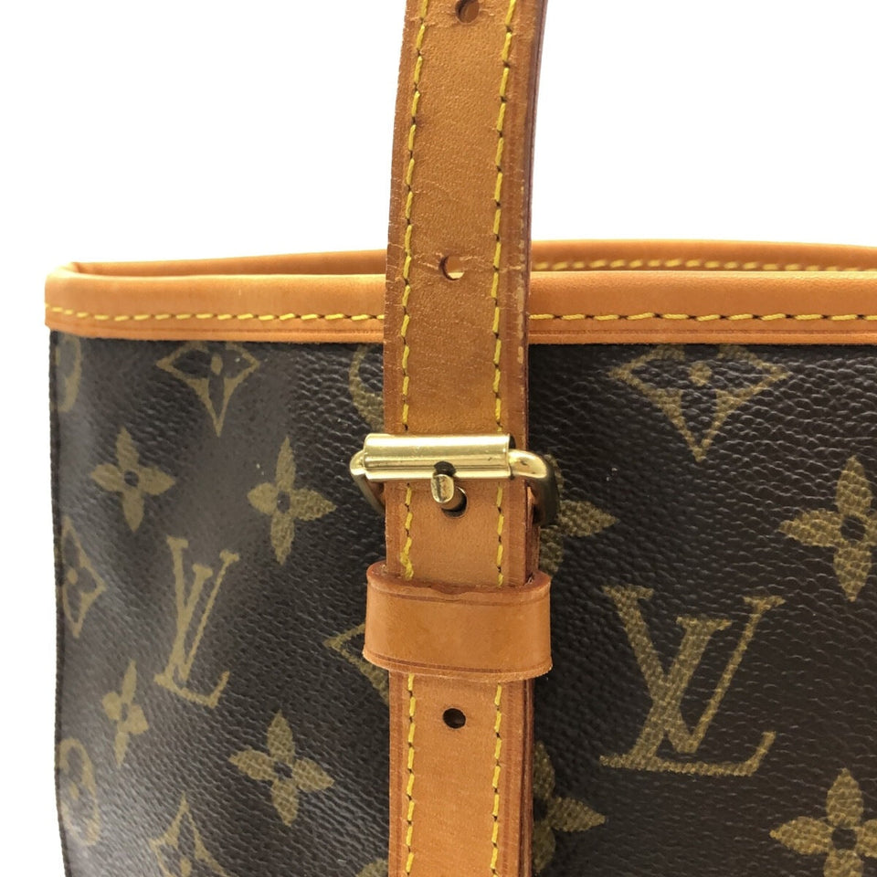 Louis Vuitton Bucket GM Shoulder Bag Monogram Canvas