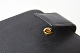 Saint Laurent- Paris Wallet Folding Wallet Zipper Type Black